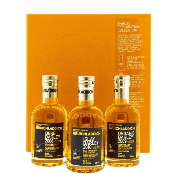 Bruichladdich Barley Exploration Set 3x20cl